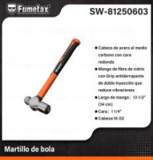 SW-81250603 (Caja master 36)(MOQ 1 pz=1 bolsa) Martillo de bola