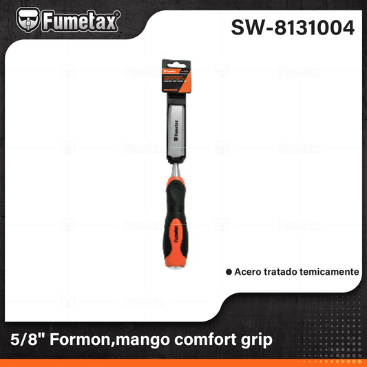 SW-8131004 (Caja master 100)(MOQ 1pz=1gancho) 5/8" Formon,mango comfort grip