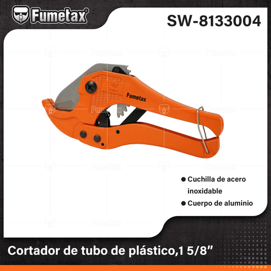 SW-8133004 (Caja master 48)(MOQ 1pz=1blister) Cortador de tubo de plástico,1 5/8”