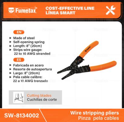 SW-8134002-(Caja master 1 CTN=40 SKU)-(MOQ 1 SKU)-Fabricada en acero
Resorte de autoapertura