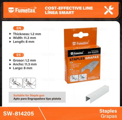 SW-814205-(Caja master 1 CTN=100 SKU)-(MOQ 1 SKU)-Grosor：1.2 mm
Ancho：11.3 mm