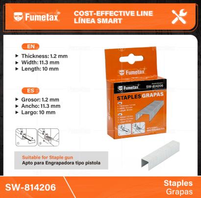 SW-814206-(Caja master 1 CTN=100 SKU)-(MOQ 1 SKU)-Grosor：1.2 mm
Ancho：11.3 mm