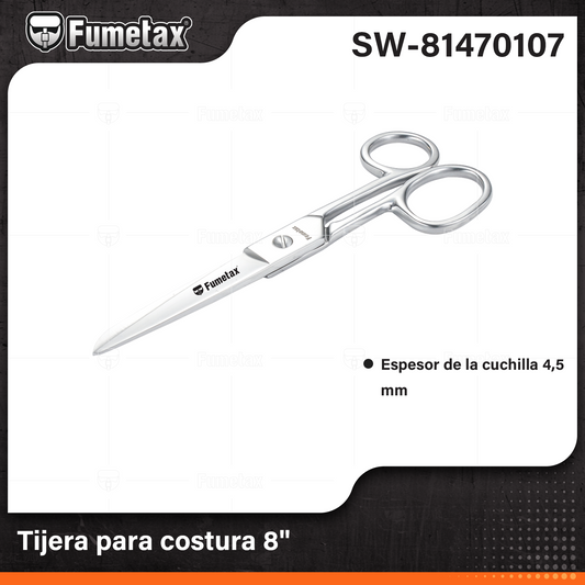 SW-81470107 (Caja master 180)(MOQ 1pz=1blister) Tijera para costura 8