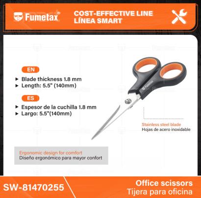 SW-81470255-(Caja master 1 CTN=480 SKU)-(MOQ 24 SKU)-Hojas de acero inoxidable
Diseño ergonómico para mayor confort