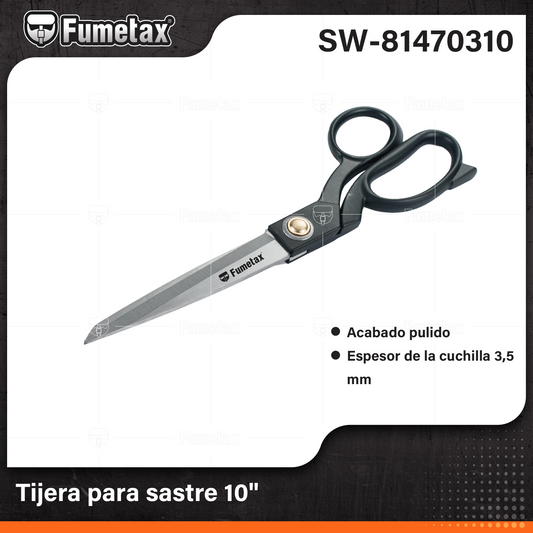 SW-81470310 (Caja master 60)(MOQ 1pz=1caja) Tijera para sastre 10