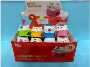 XL360(Caja-56)SACAPUNTA CON DEPOSITO
FIGURA GATITO 24 PZS