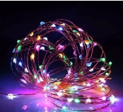 luces lineal alambre cobre 100 fogos (7 metros)