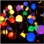 LED lineal microfono V8 50 fogos (3.5 metros)